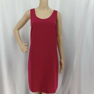 "ANN TAYLOR" RASPBERRY SHIFT CAREER CASUAL COCKTAIL DRESS SZE: 6 NWT